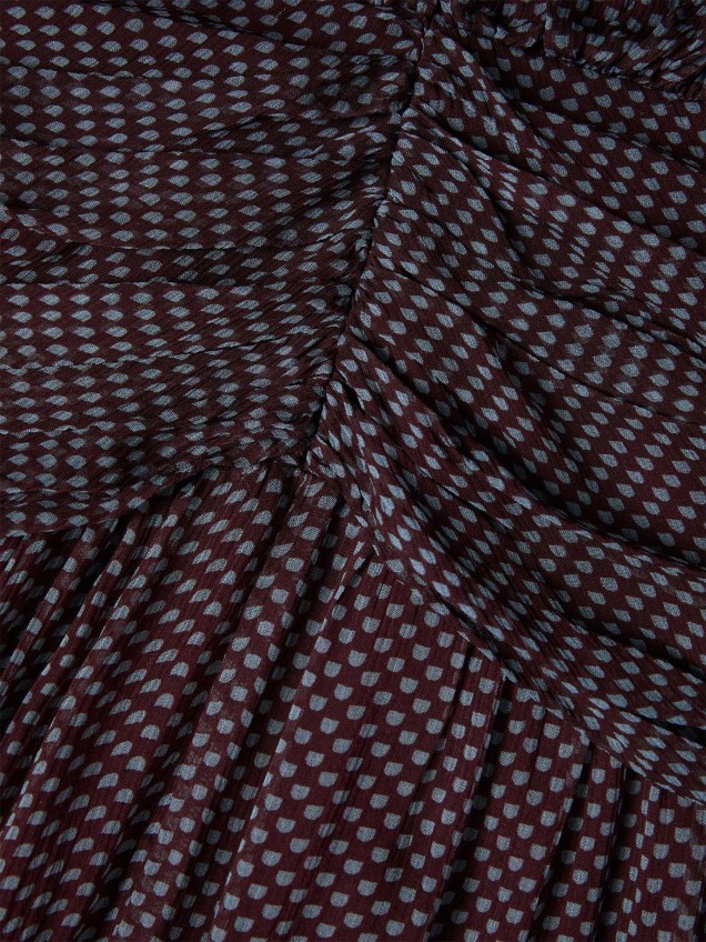Vestido Midi Estampado