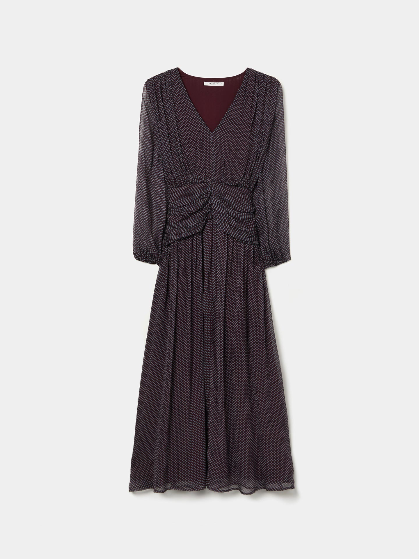 Vestido Midi Estampado