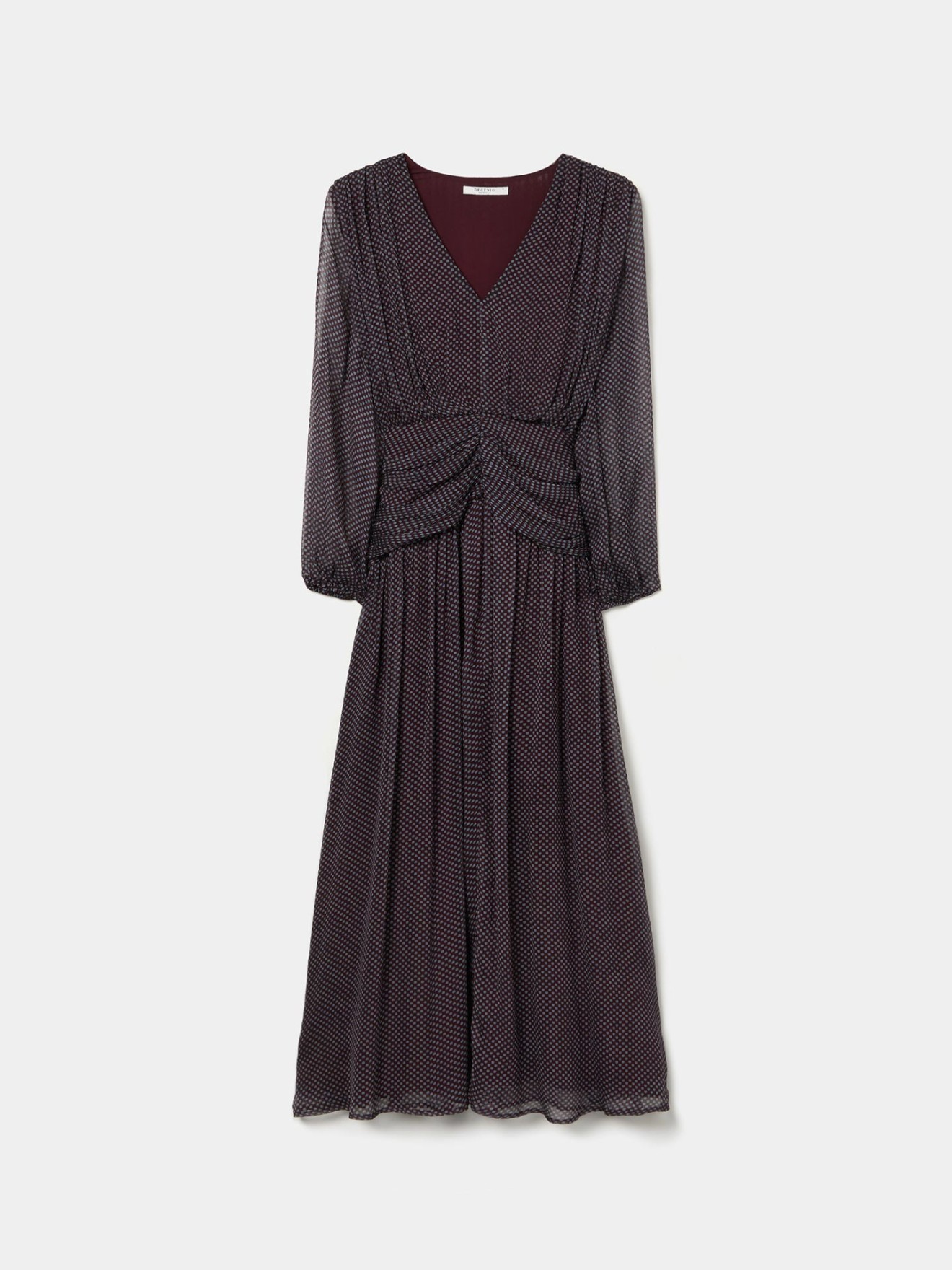 Vestido Midi Estampado