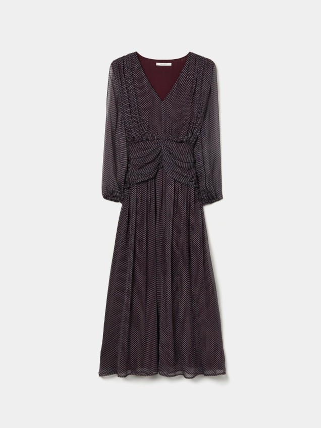 Vestido Midi Estampado
