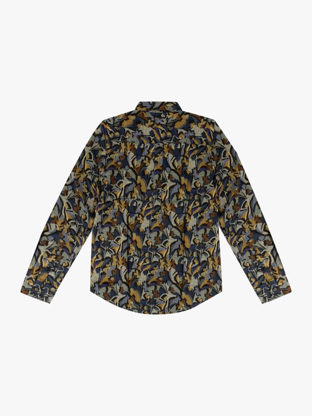 Camisa Regular Fit com Padrão
