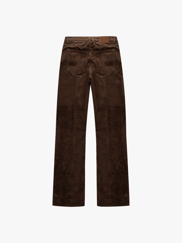 Calças Slim Fit em Bombazine