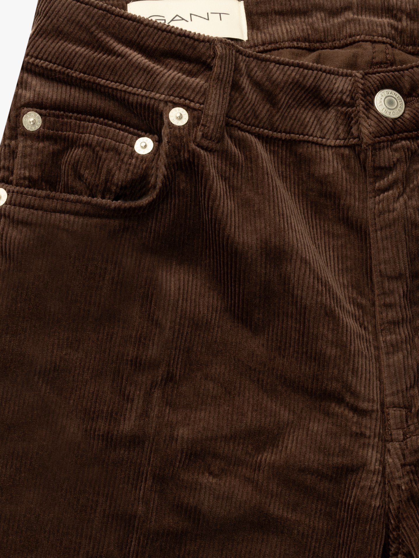 Calças Slim Fit em Bombazine