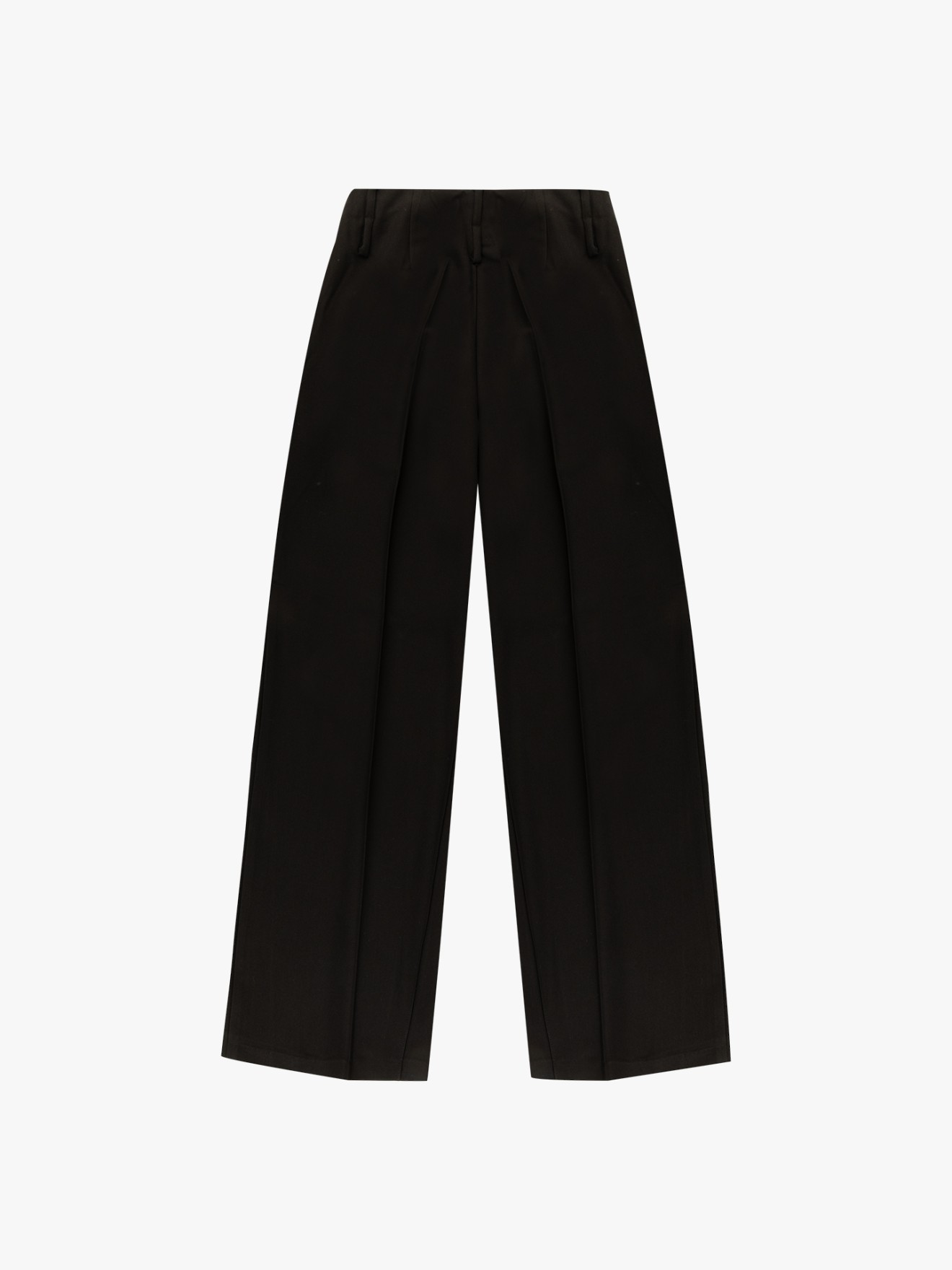 Cal�as Wide Leg com Vincos