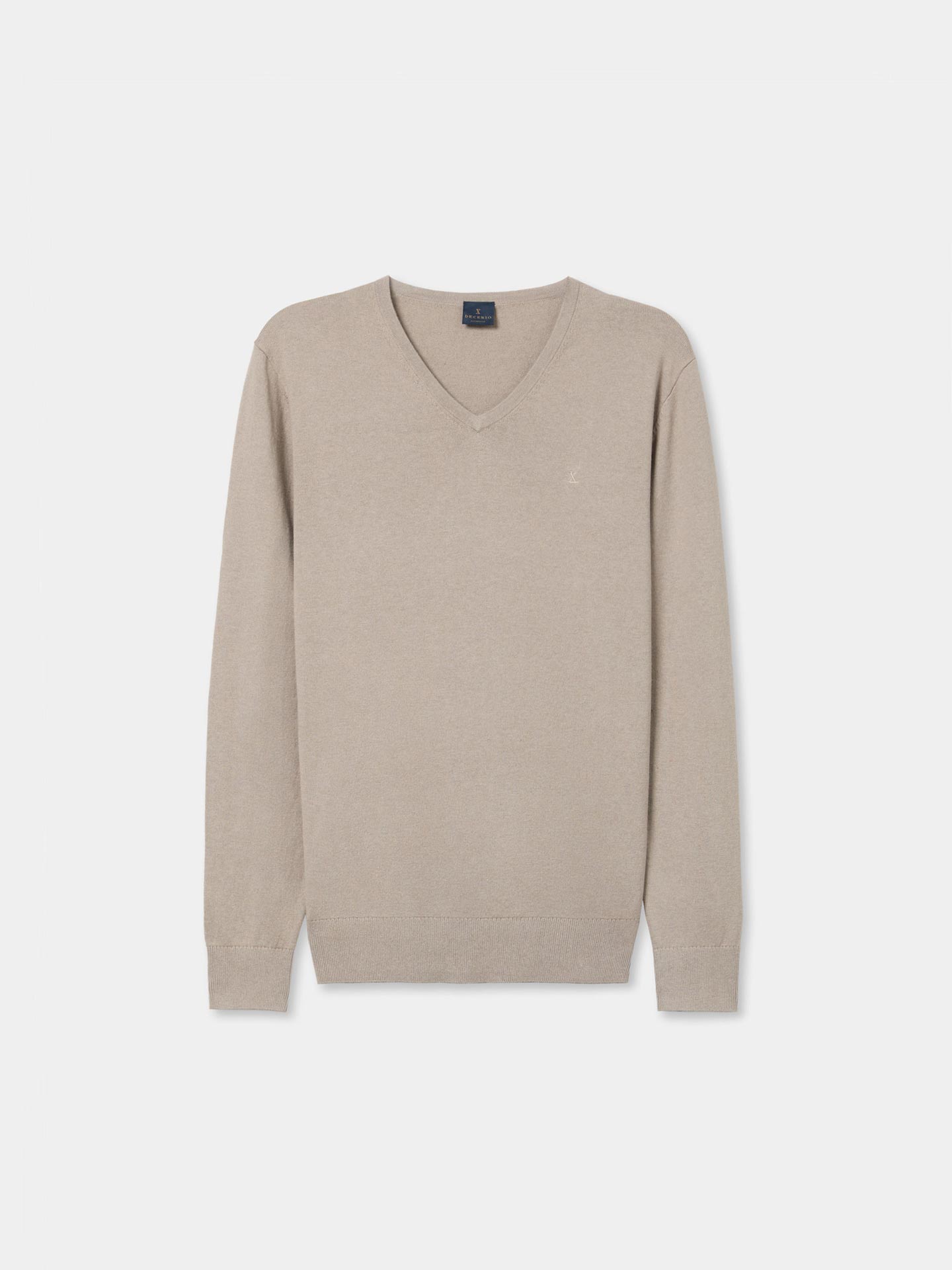 Camisola de Malha com Decote em V