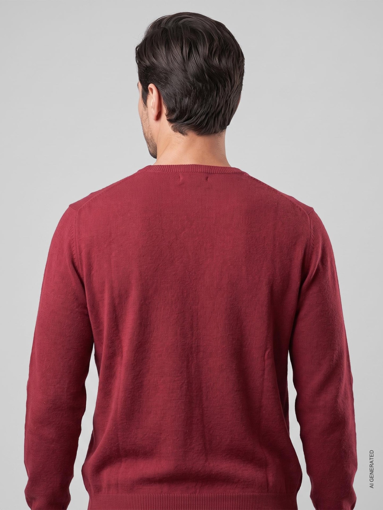 Camisola de Malha com Decote em V