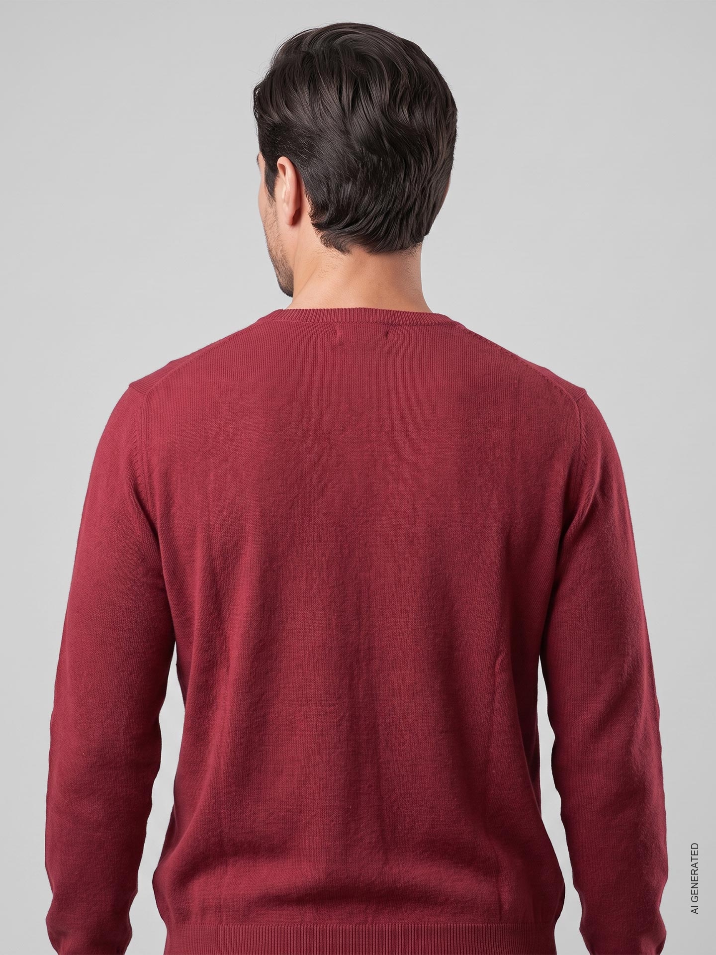 Camisola de Malha com Decote em V