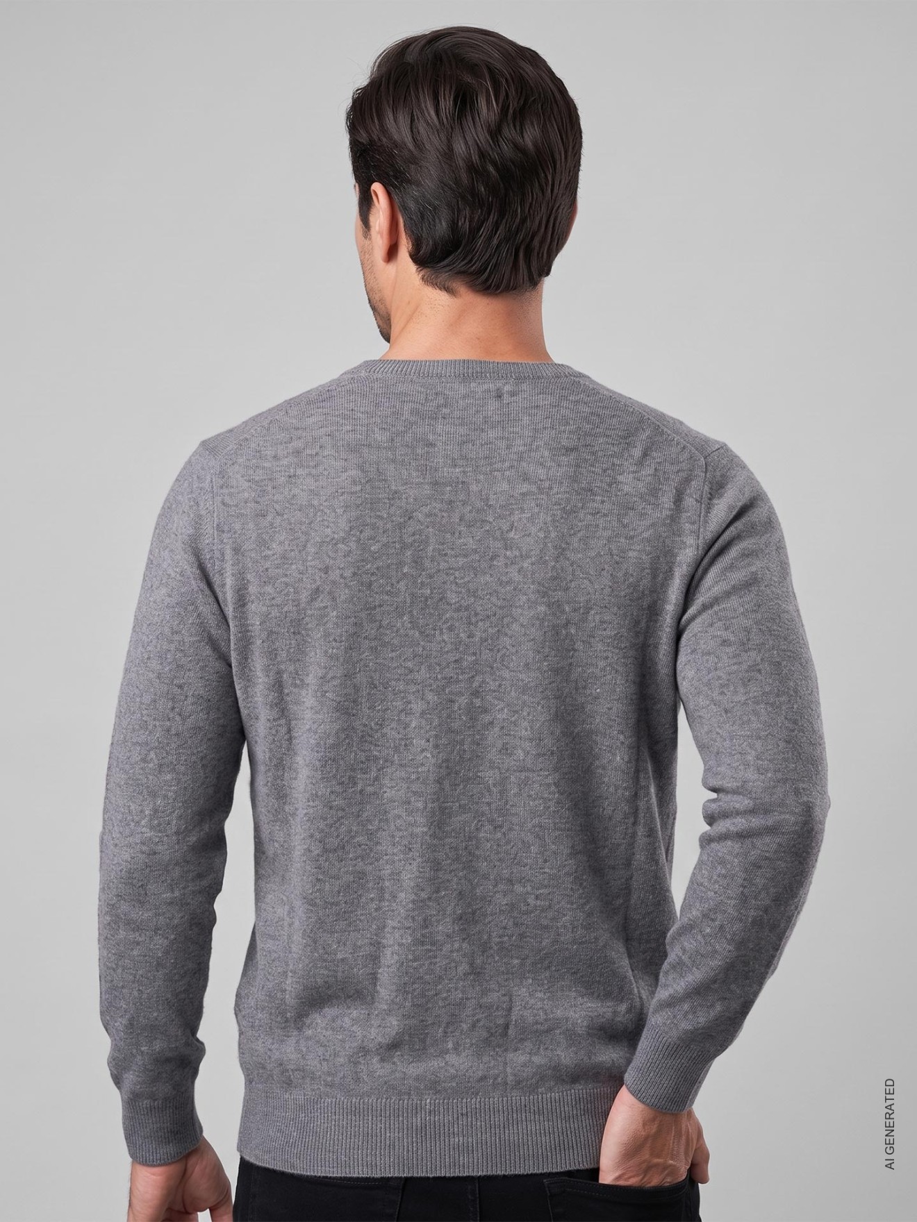 Camisola de Malha com Decote em V