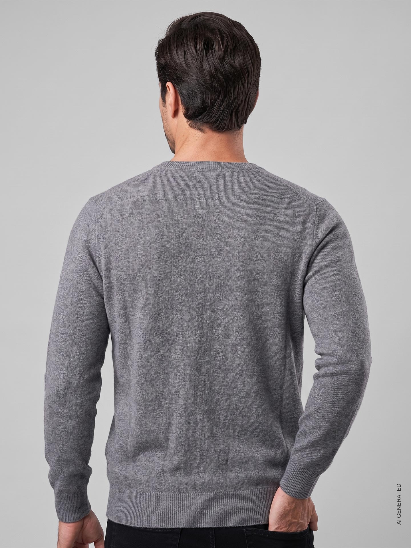 Camisola de Malha com Decote em V