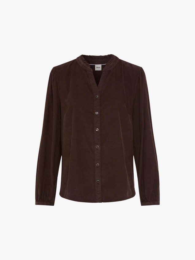 Blusa de Manga Comprida Violet