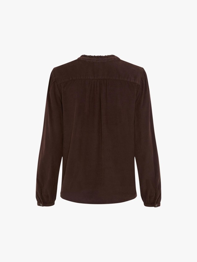Blusa de Manga Comprida Violet