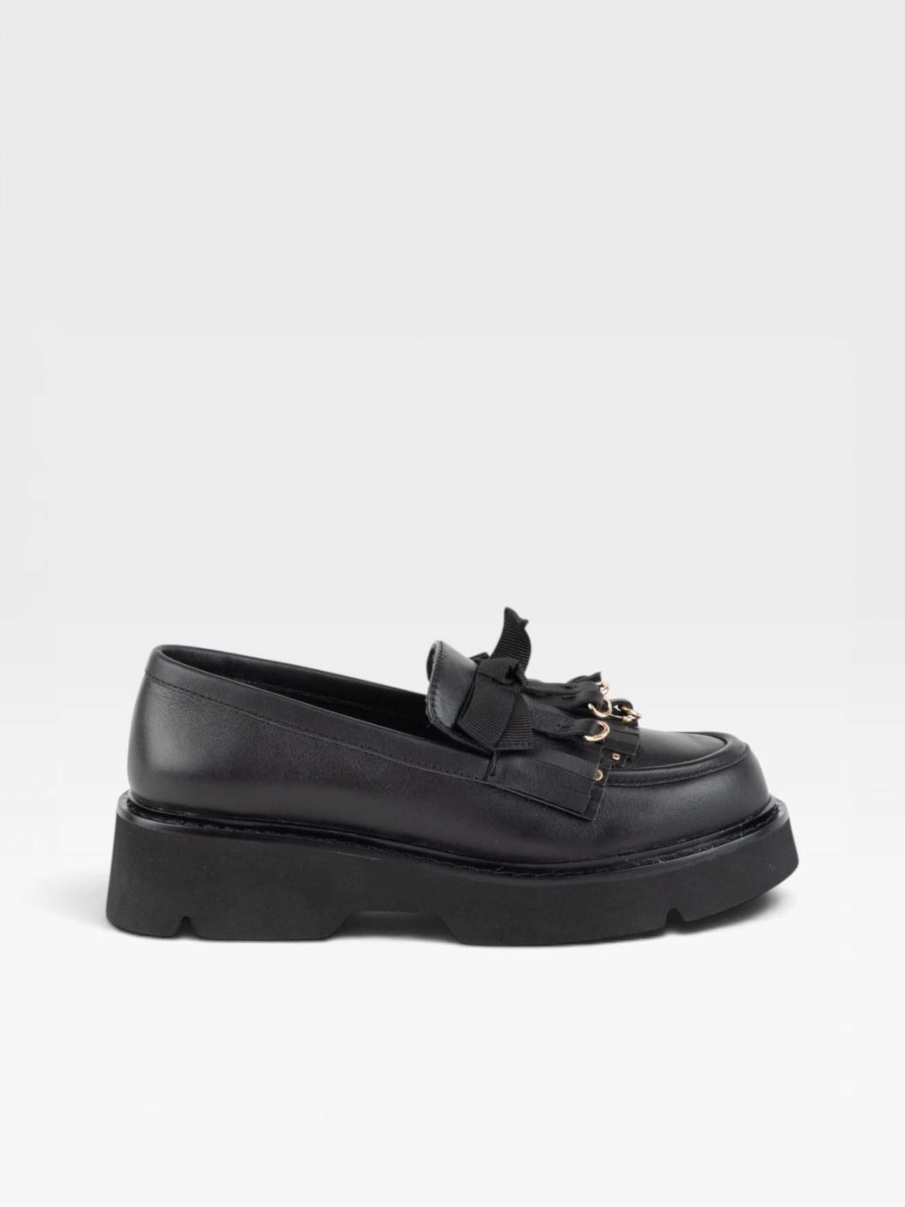 Sapatos de Plataforma Lisa