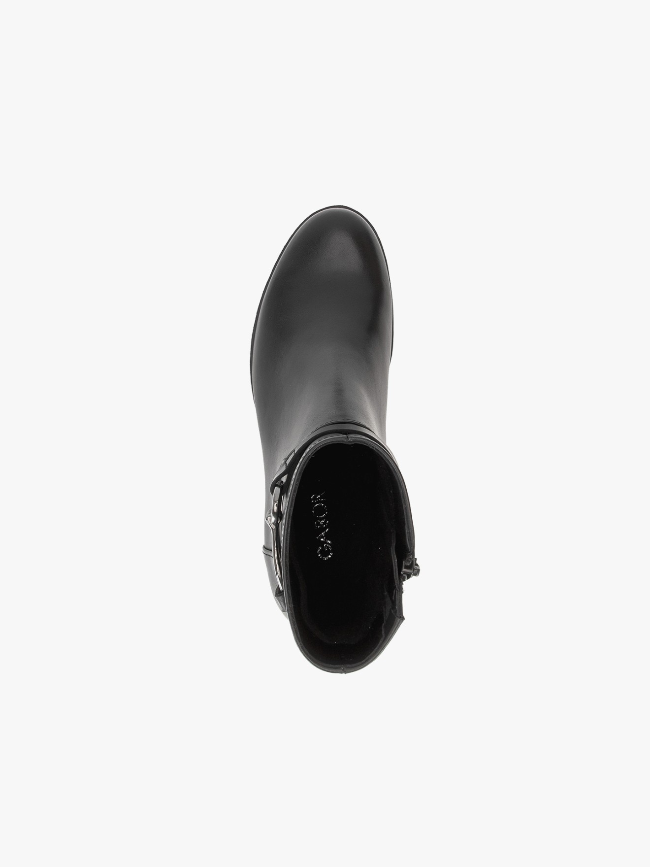Botas de Cano Curto em Pele Nappa