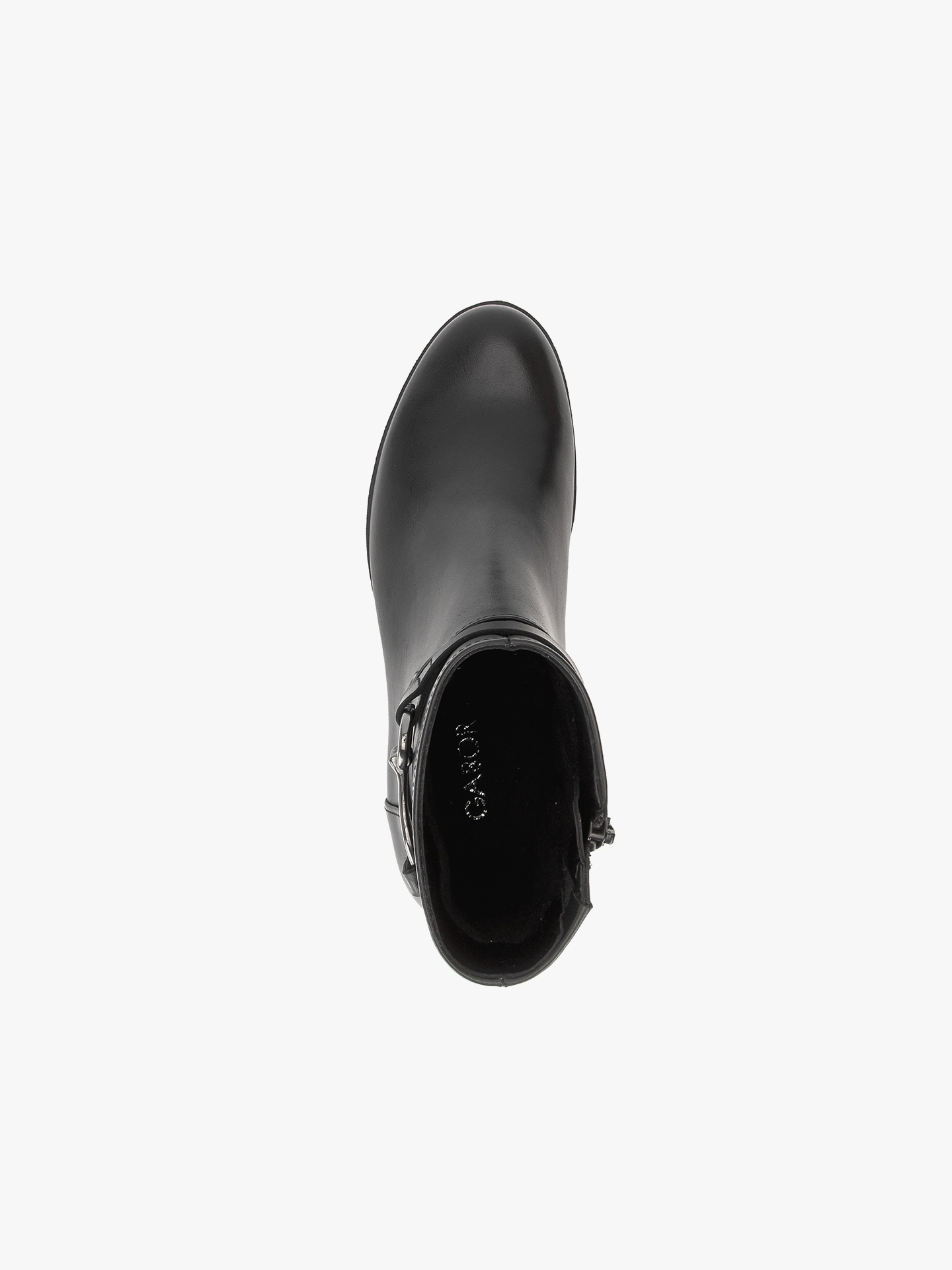 Botas de Cano Curto em Pele Nappa