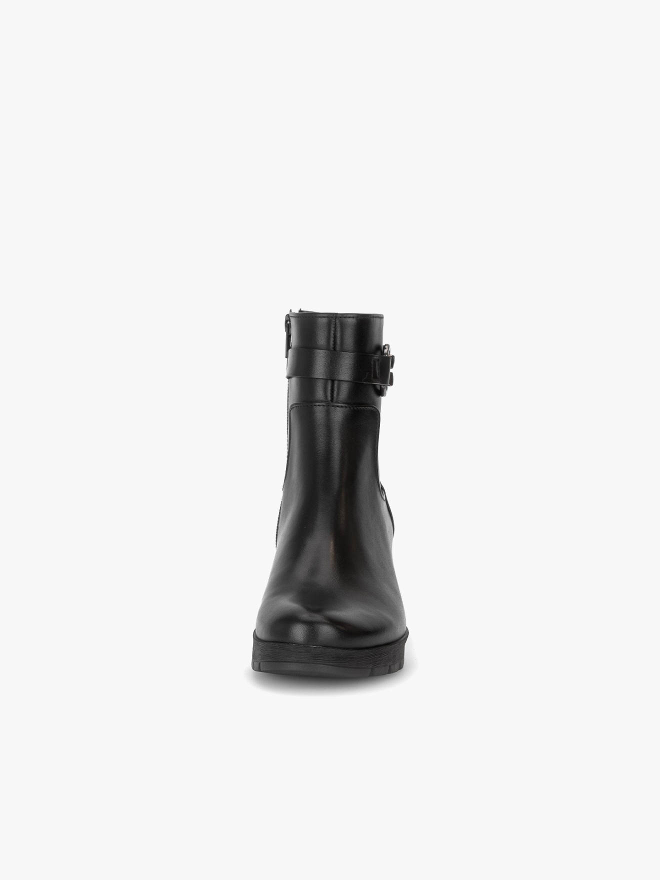 Botas de Cano Curto em Pele Nappa