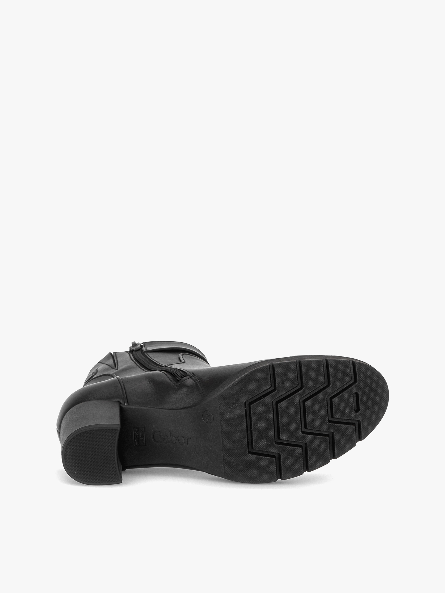 Botas de Cano Curto em Pele Nappa