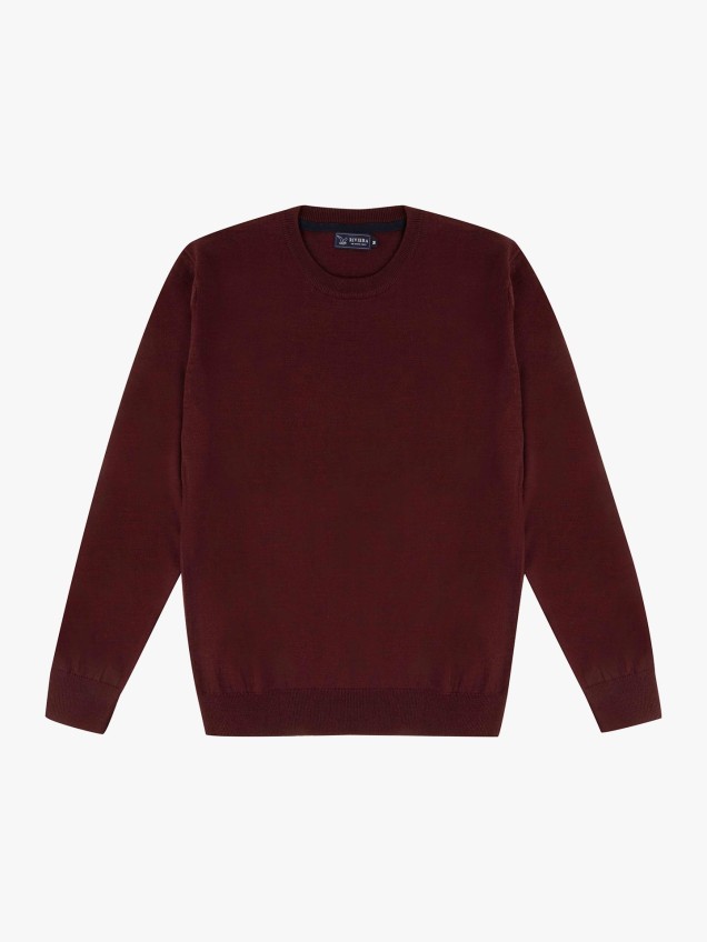 Camisola de Malha com Gola Redonda