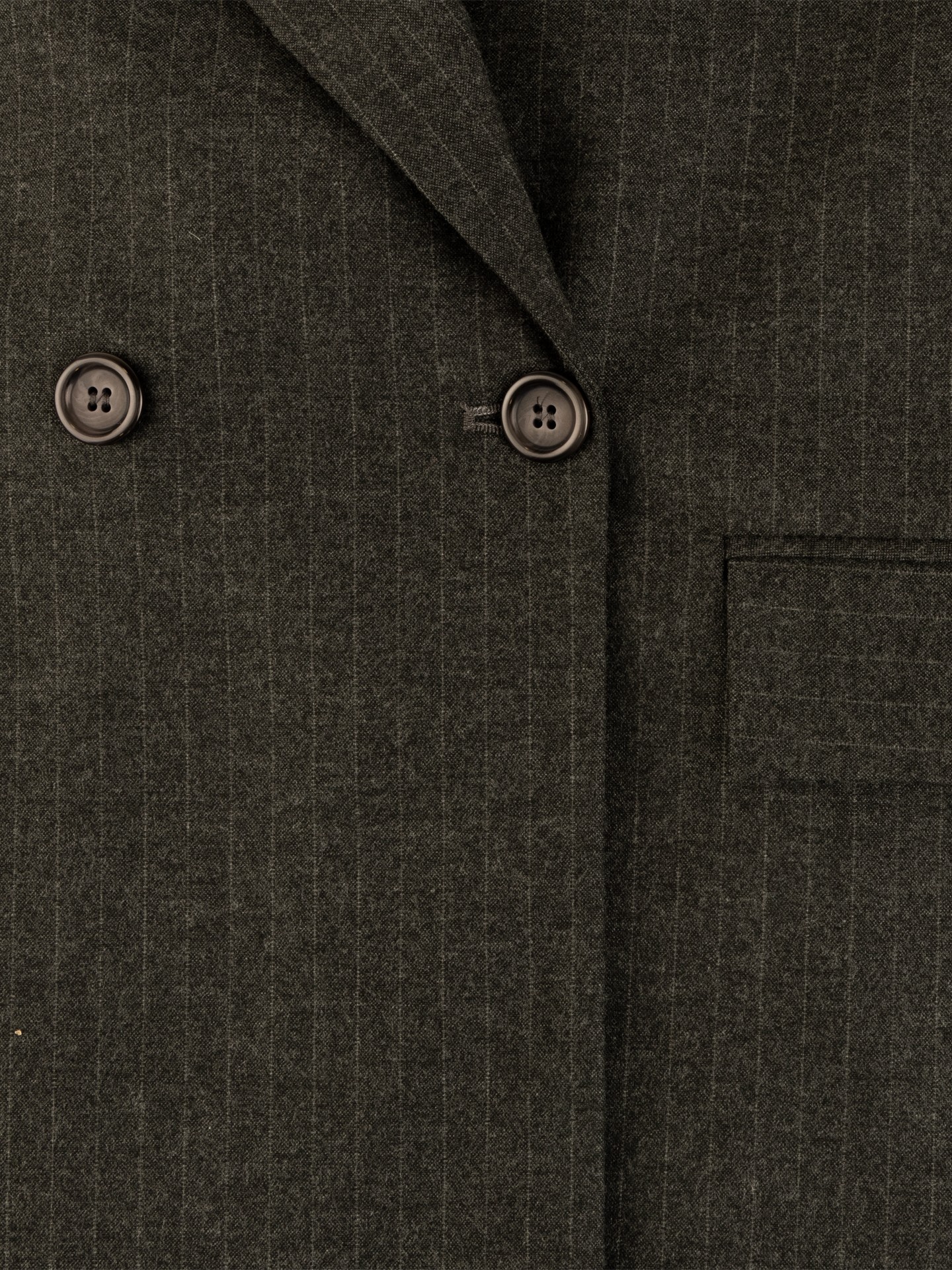 Blazer Cruzado com Risca de Giz
