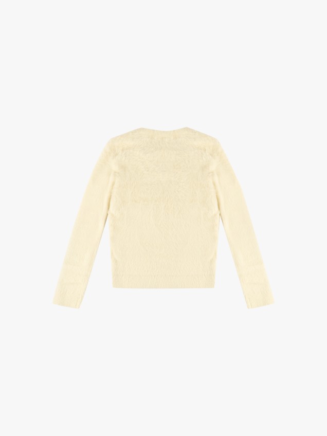 Camisola de Malha com Gola Redonda