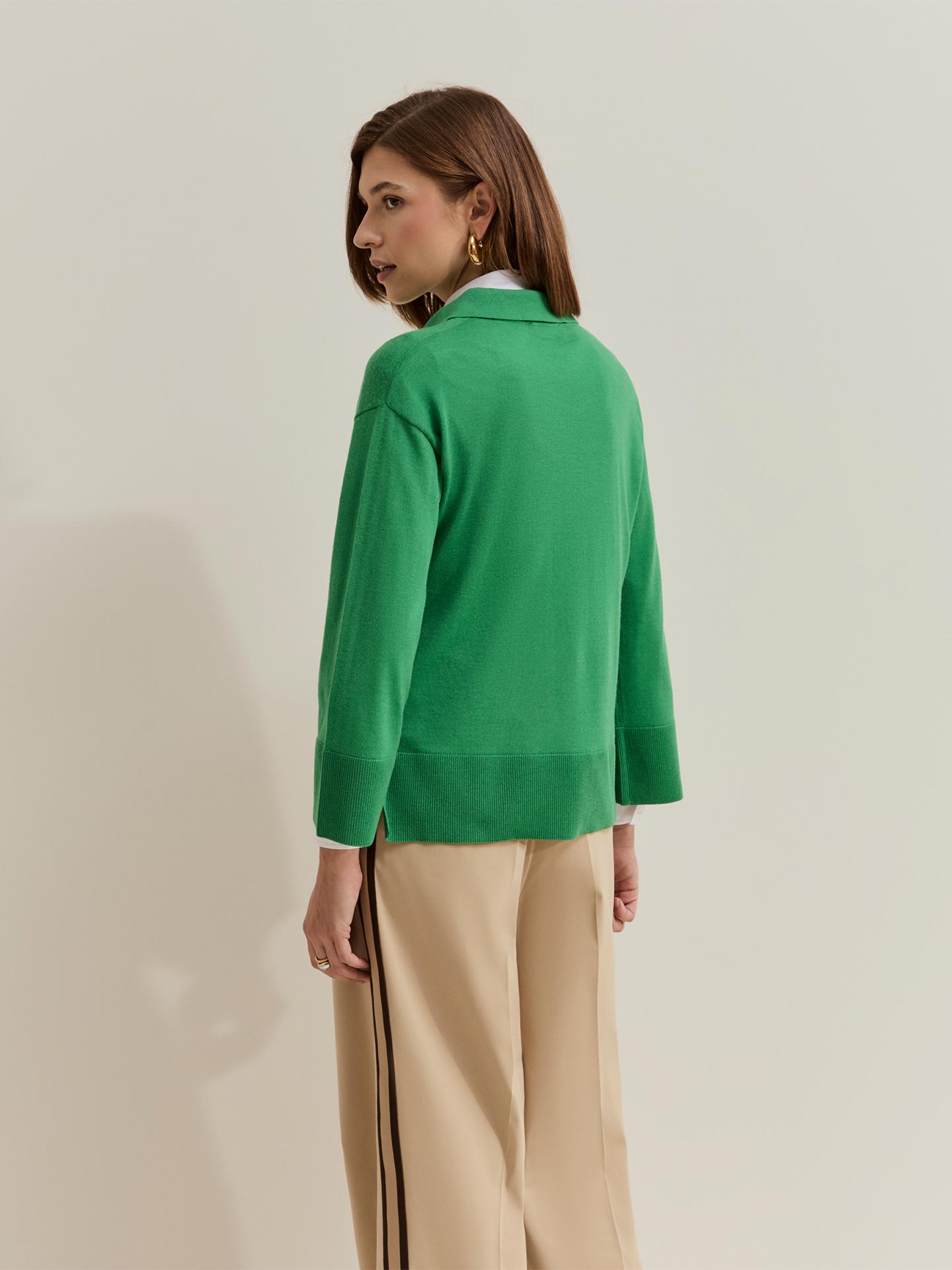 Camisola de Malha em Lã