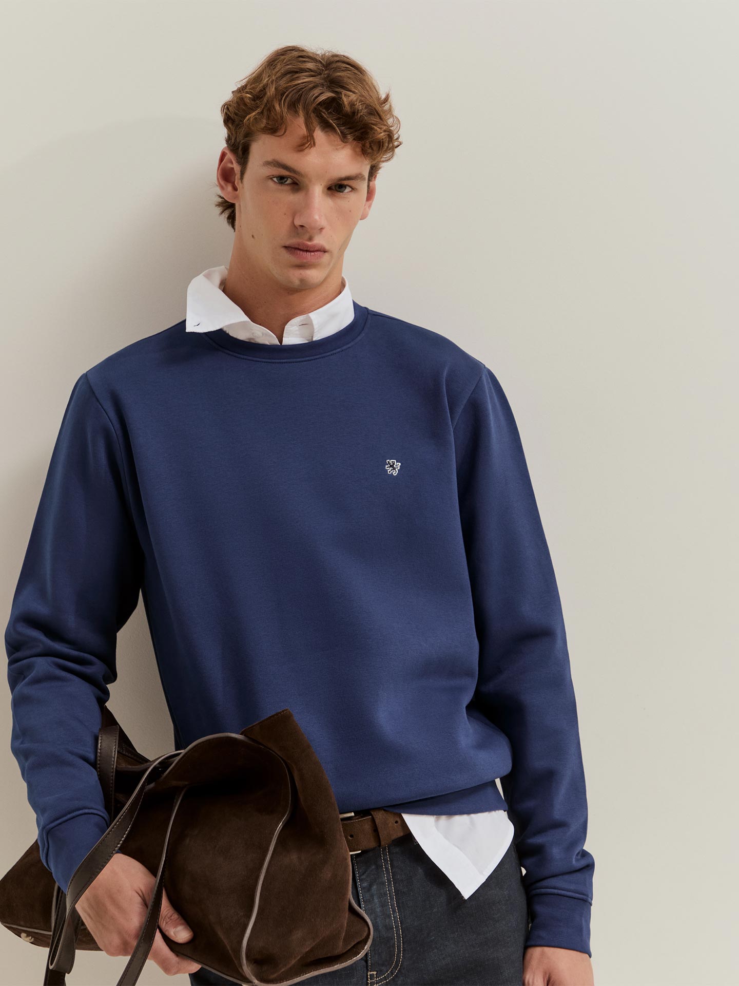 Sweatshirt em Lã