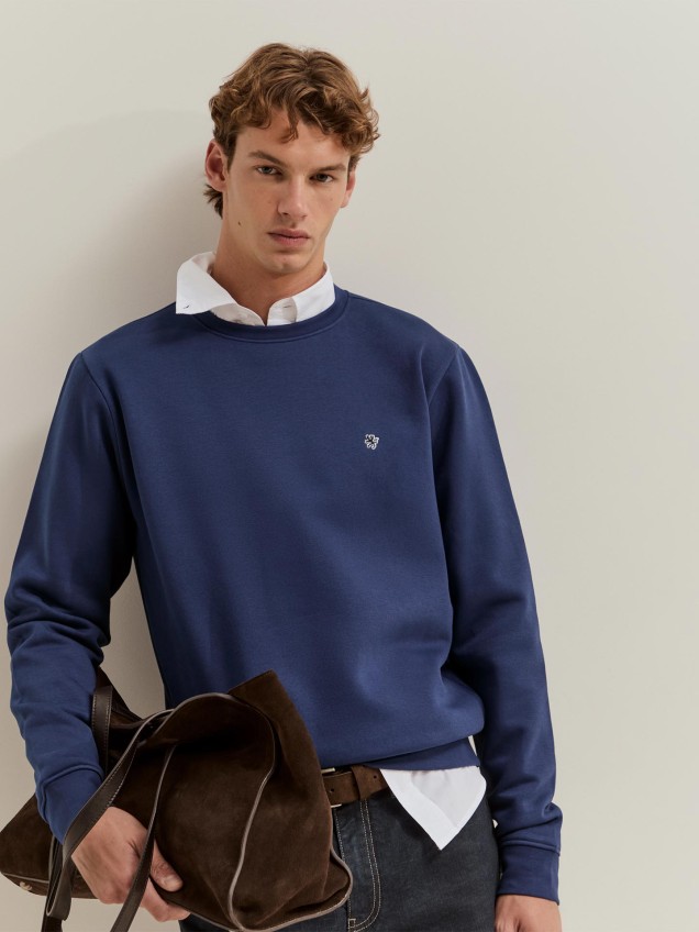 Sweatshirt em Lã