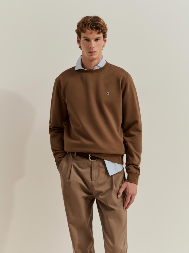 Sweatshirt em Lã
