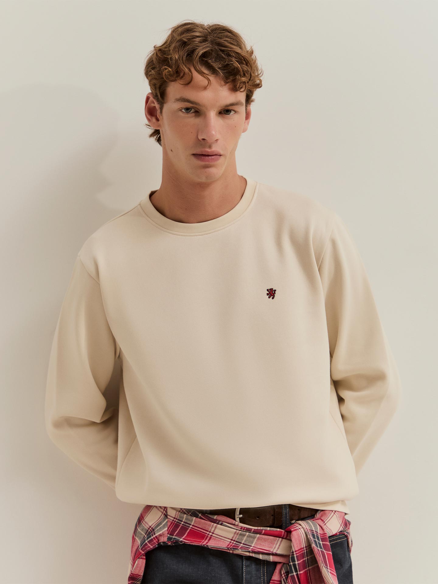 Sweatshirt em Lã
