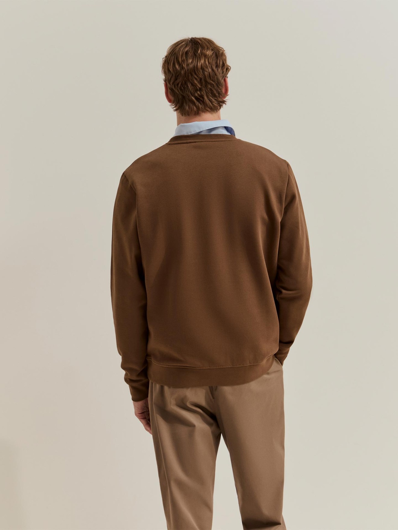 Sweatshirt em Lã
