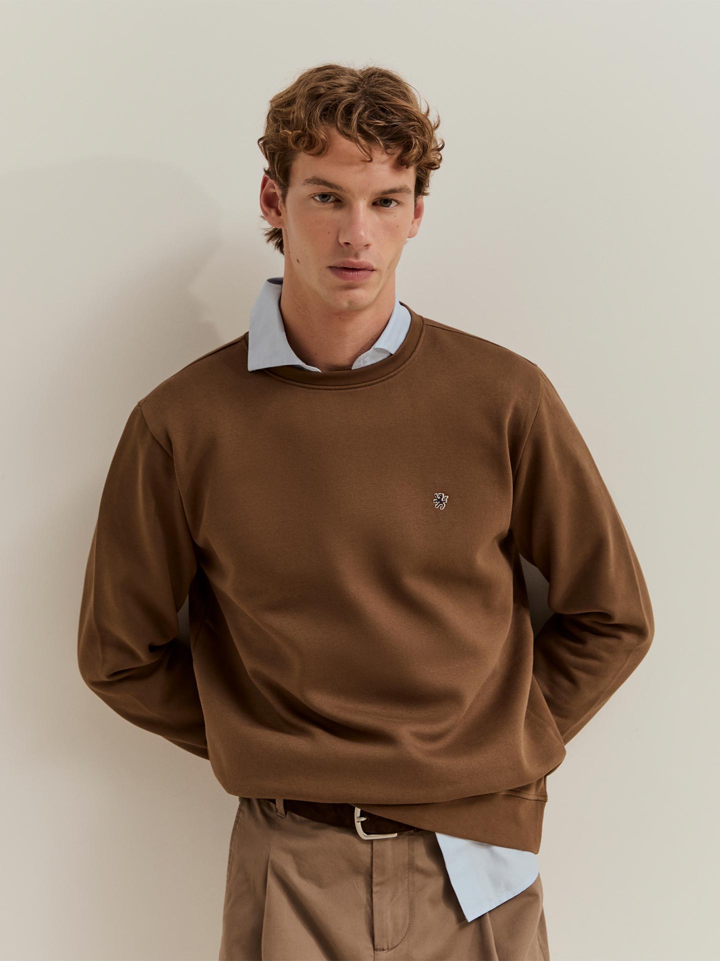 Sweatshirt em Lã