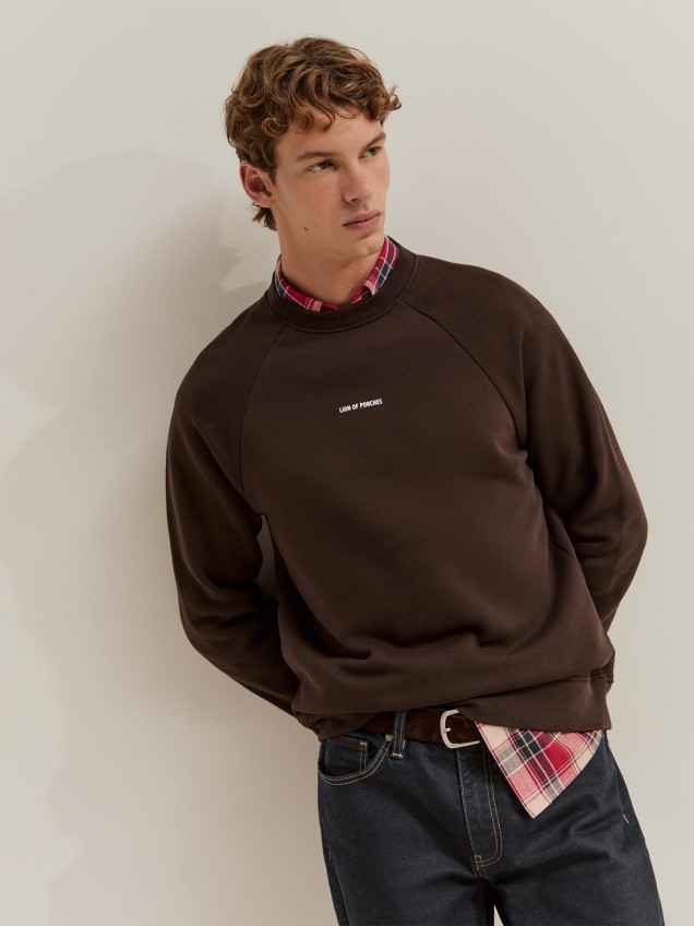 Sweatshirt Básica com Logótipo