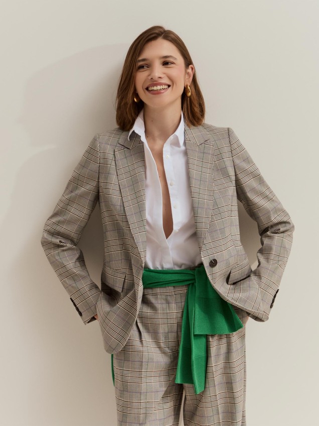 Blazer com Padr�o de Xadrez