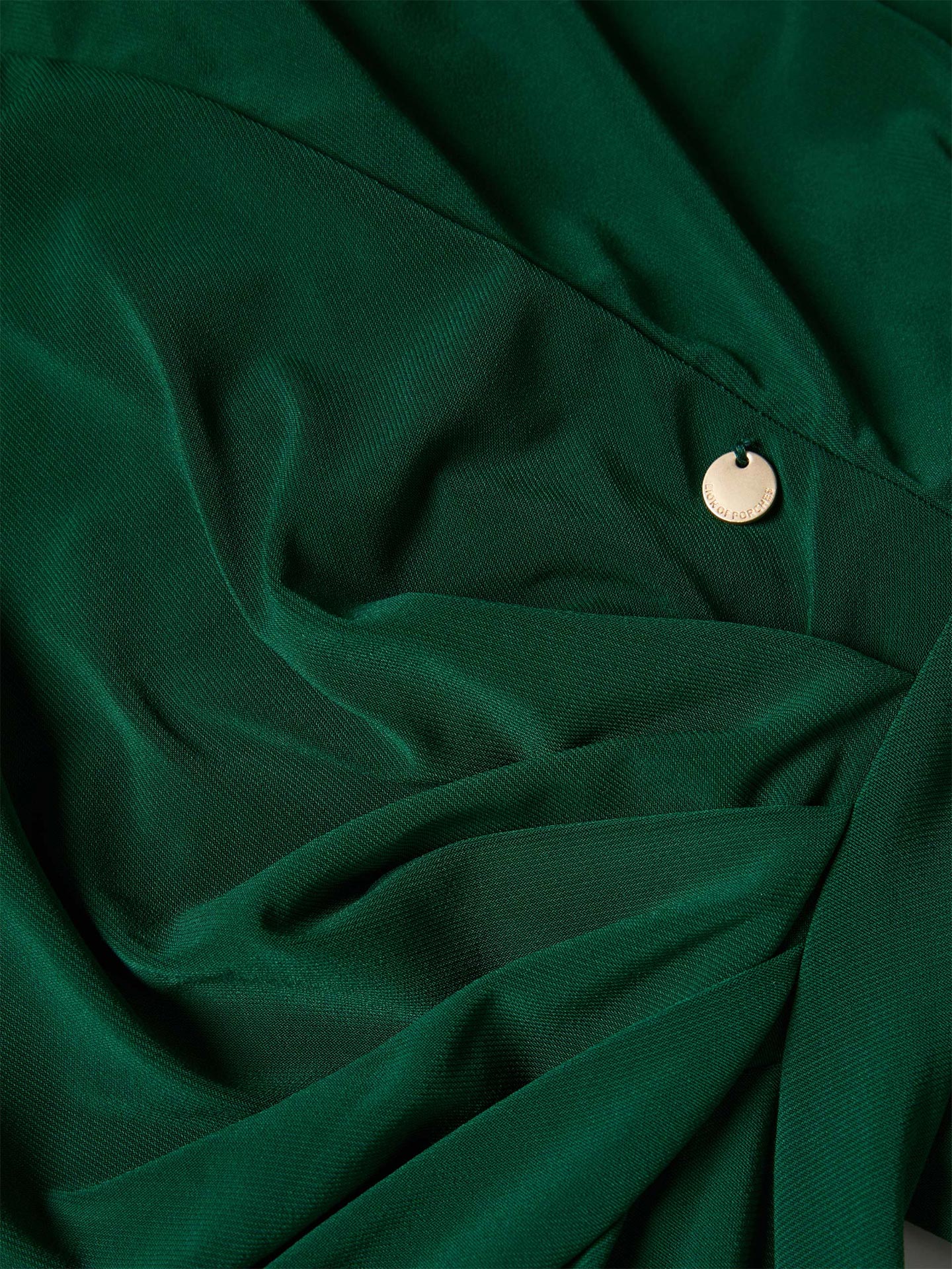 Vestido Midi de Malha Assimétrico