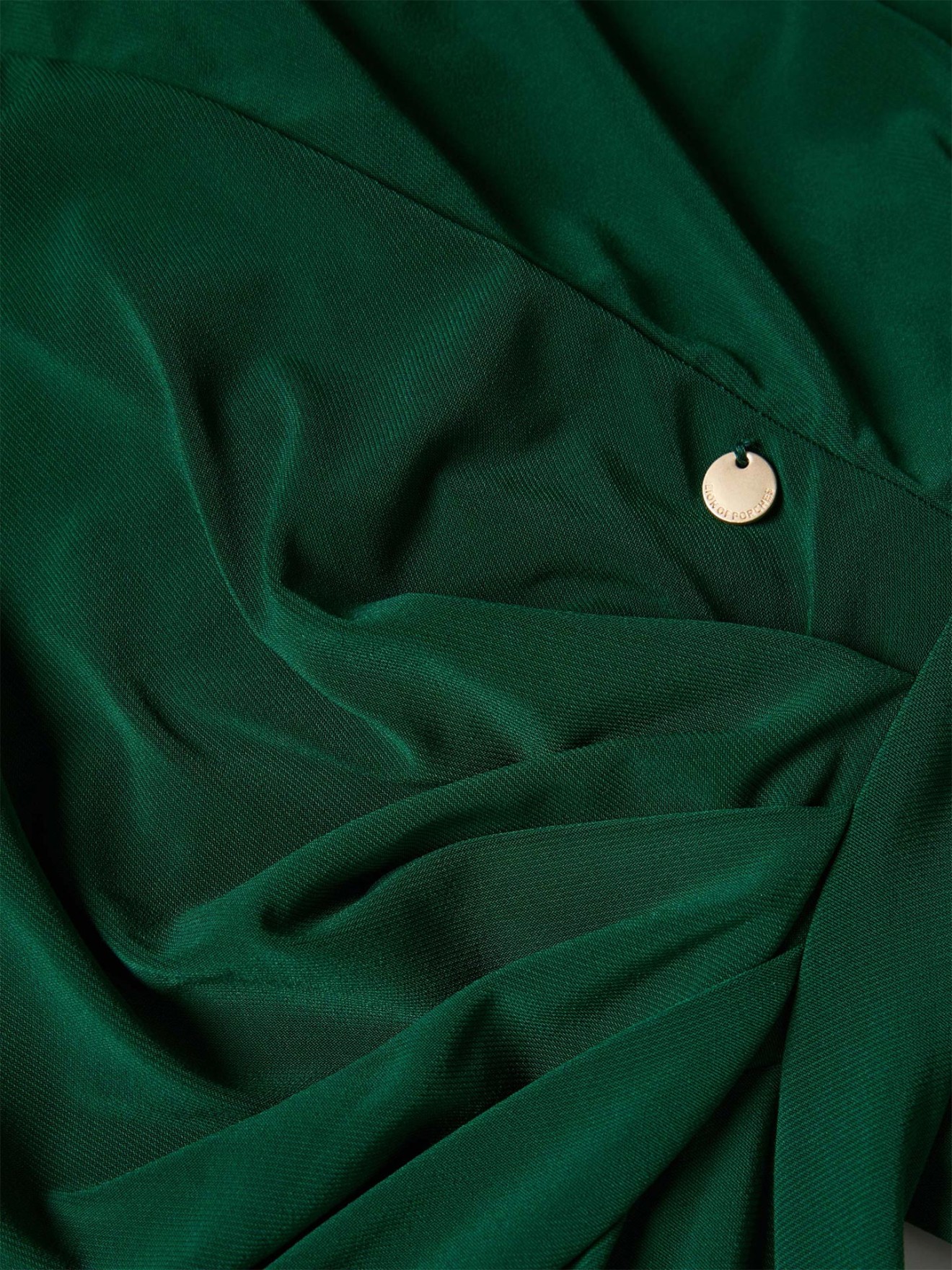 Vestido Midi de Malha Assim�trico