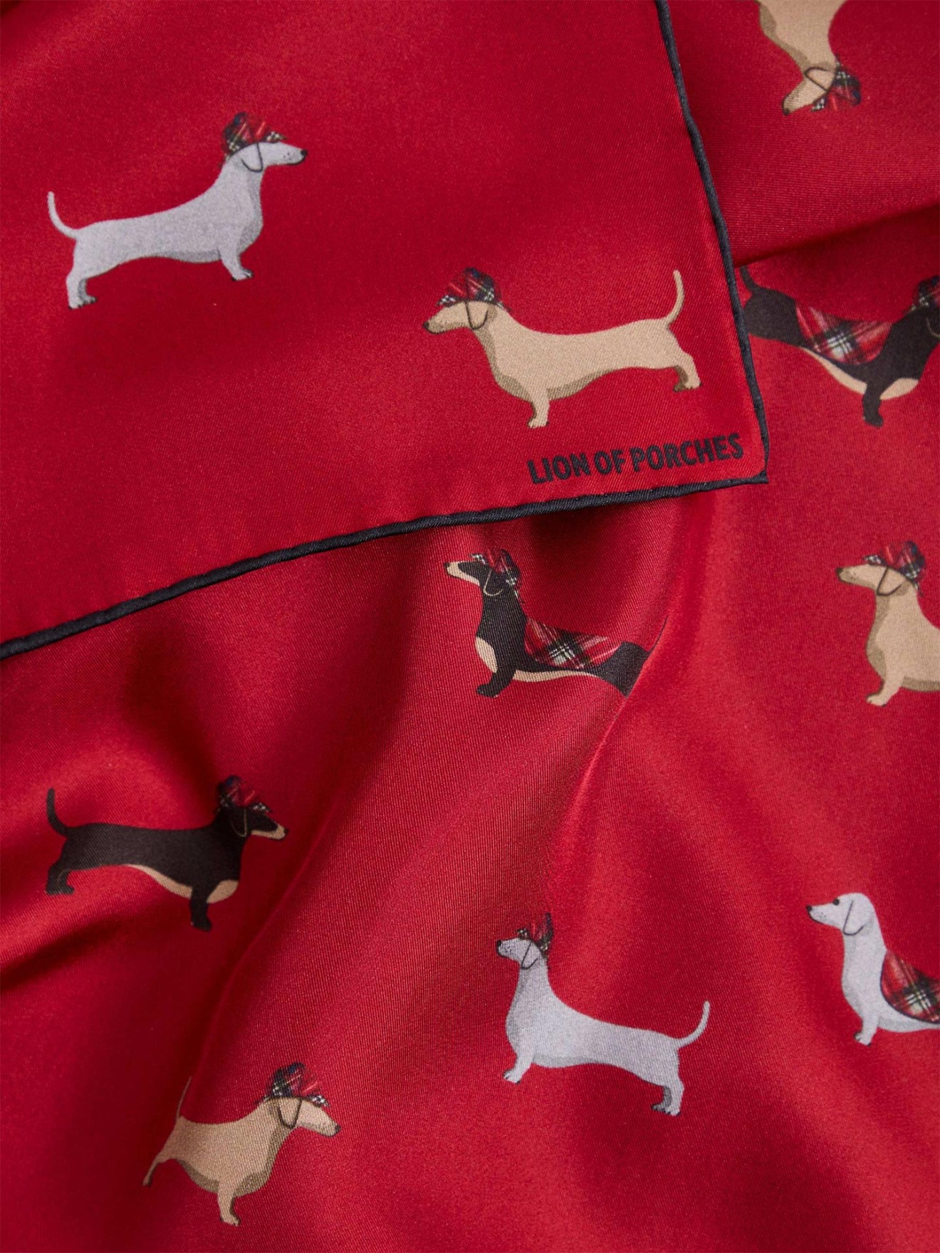 Lenço Estampado em Seda