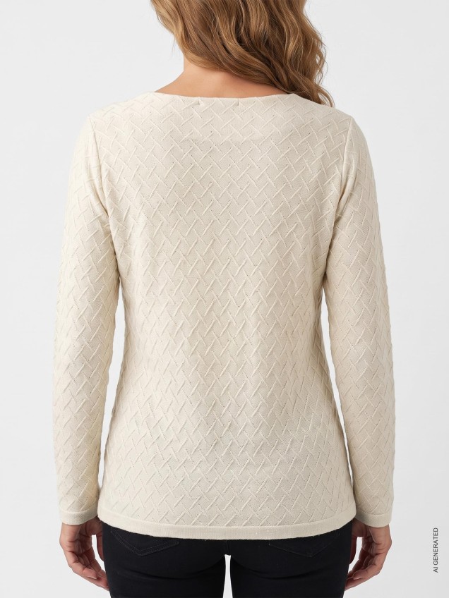 Camisola de Malha Texturada