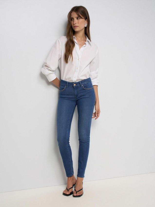 Calças de Ganga Wonder Skinny