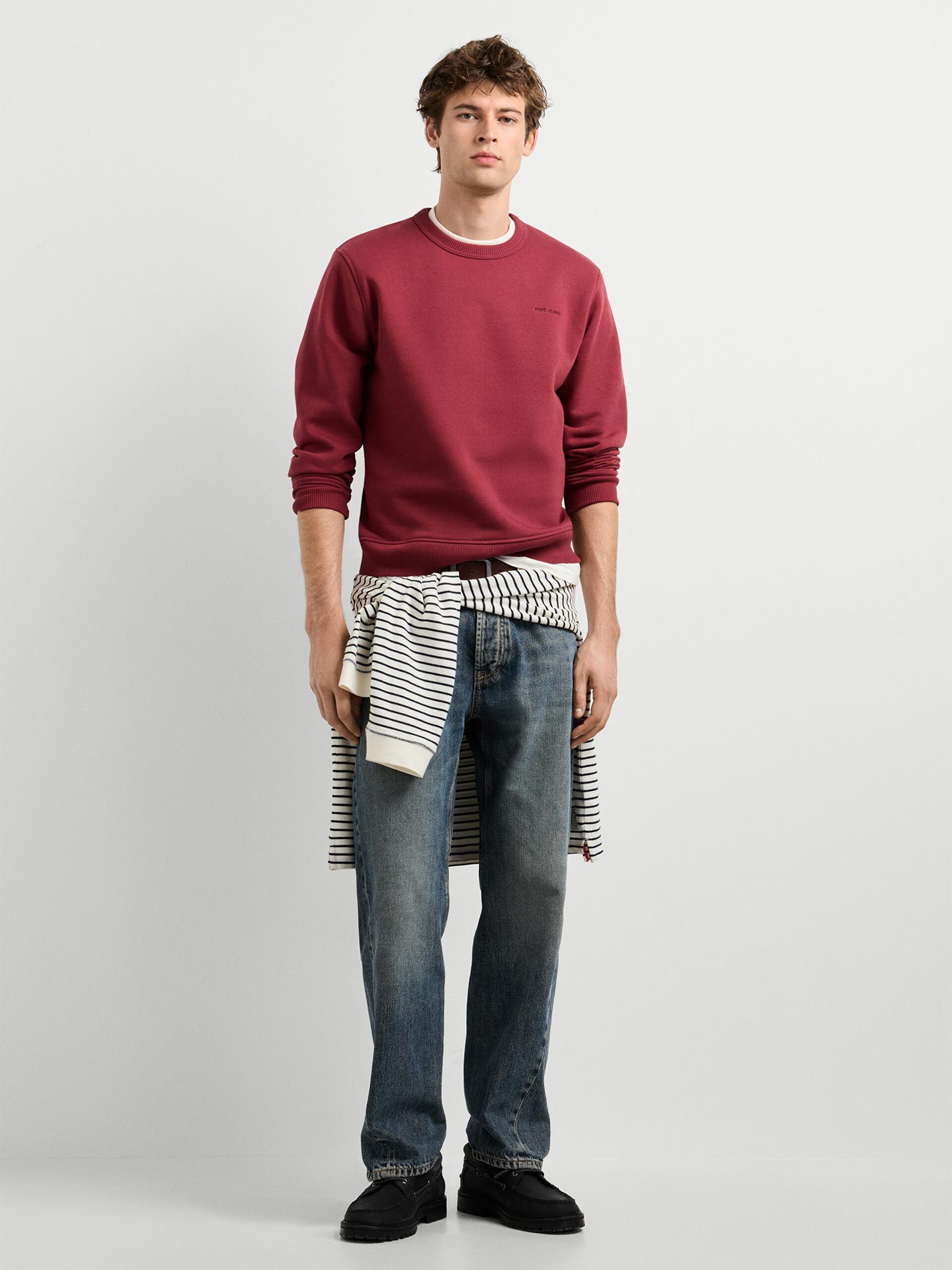 Sweatshirt Regular Fit com Gola Redonda