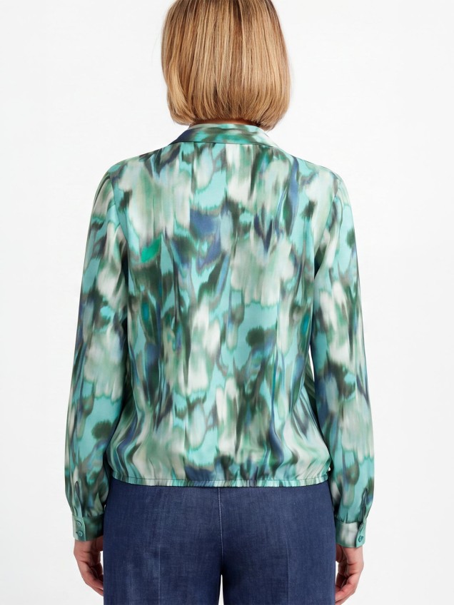 Blusa com Efeito Cruzado Wesna