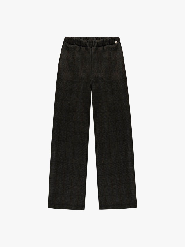 Cal�as de Malha Wide Leg