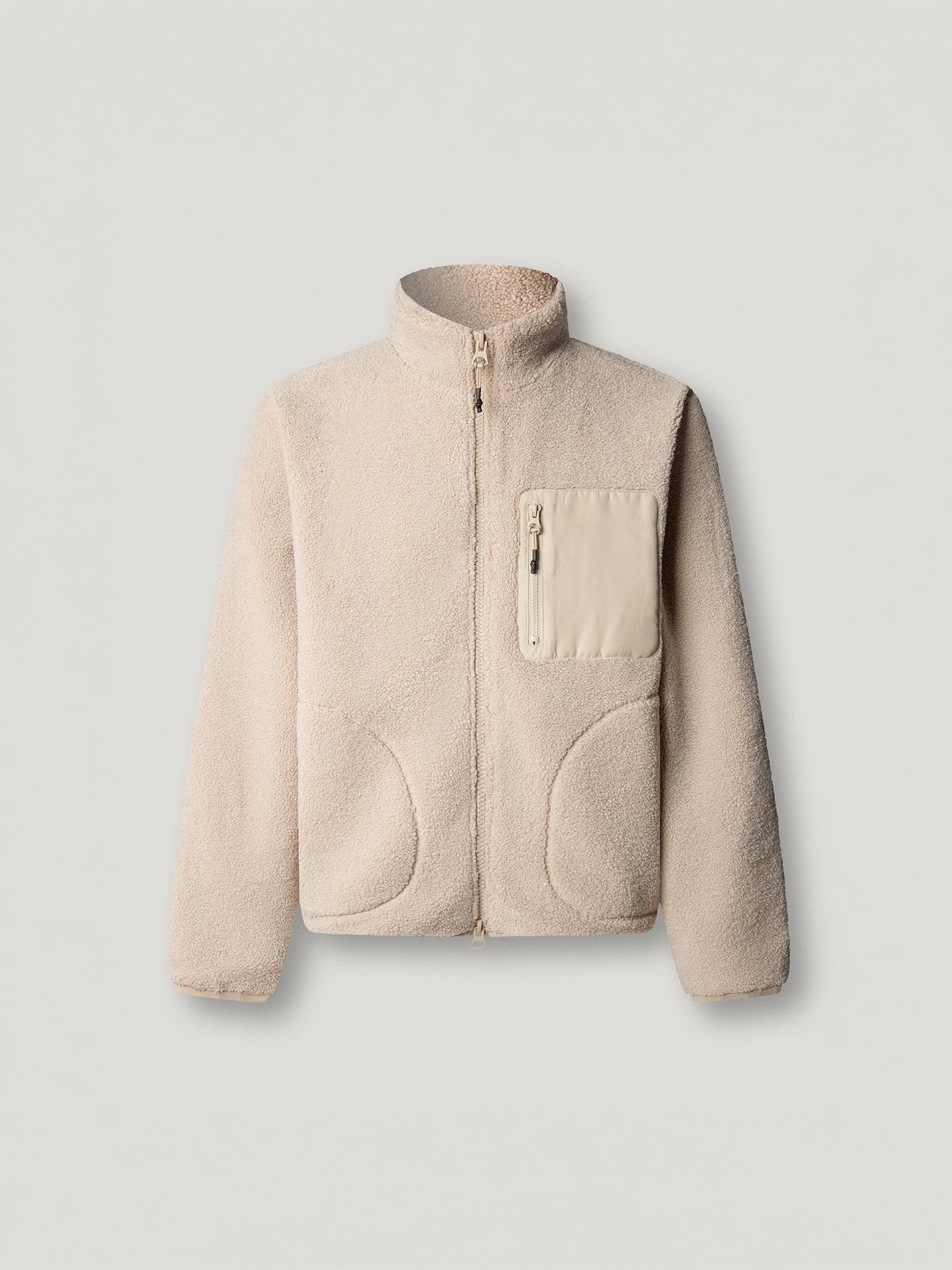 Casaco Regular Fit com Efeito pelo