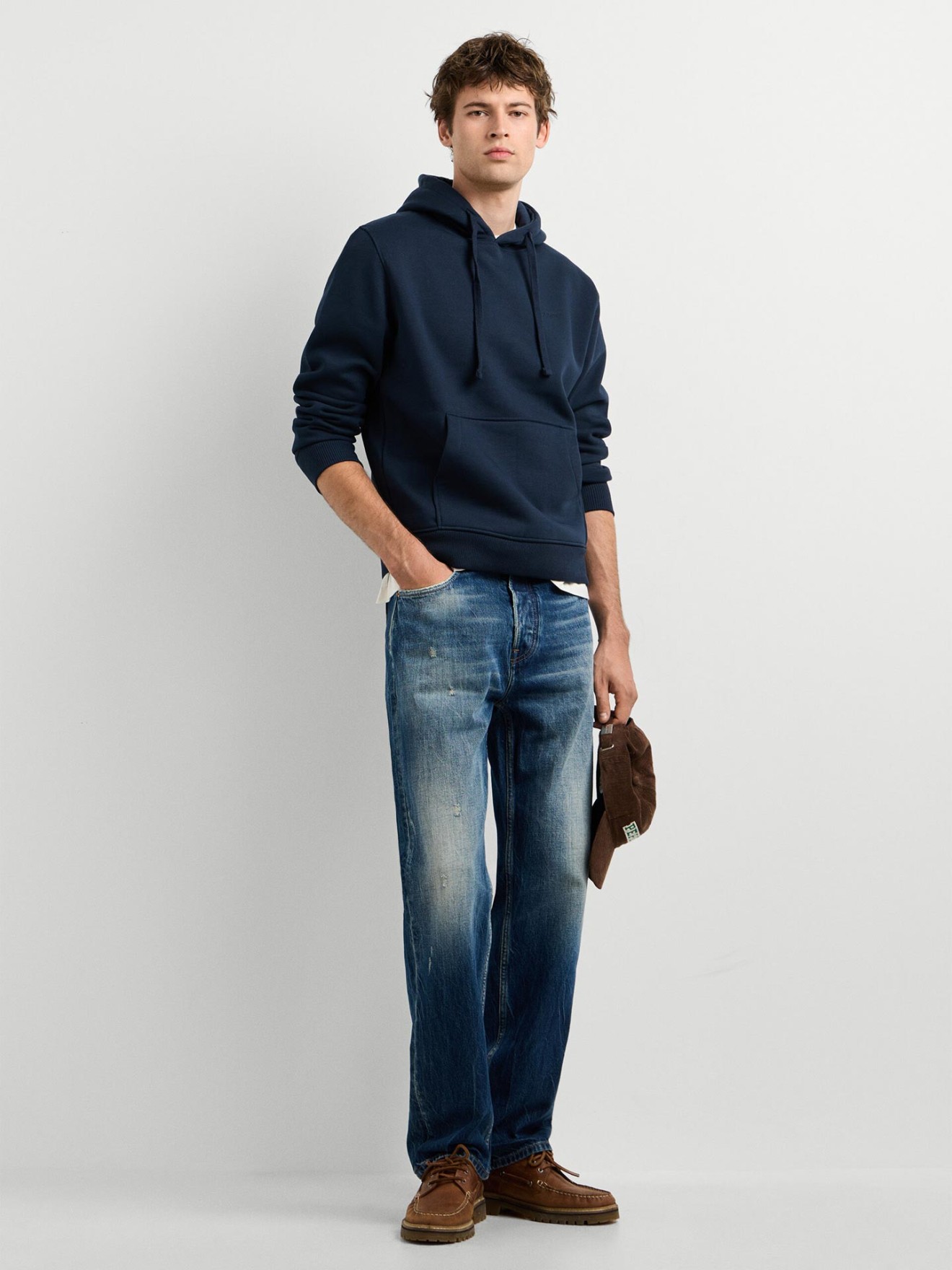 Sweatshirt com Capuz Regular Fit