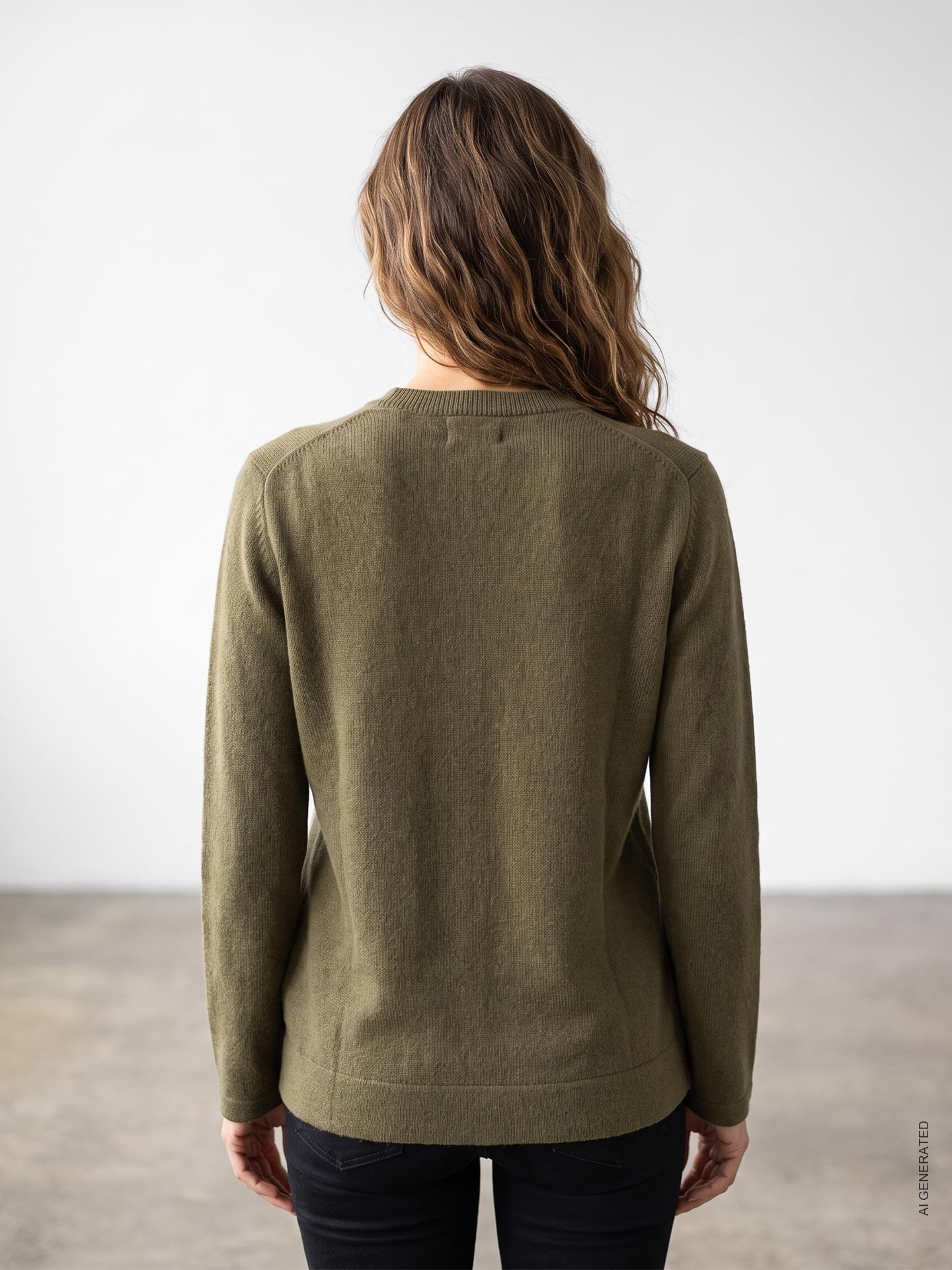 Camisola de Malha com Decote em V
