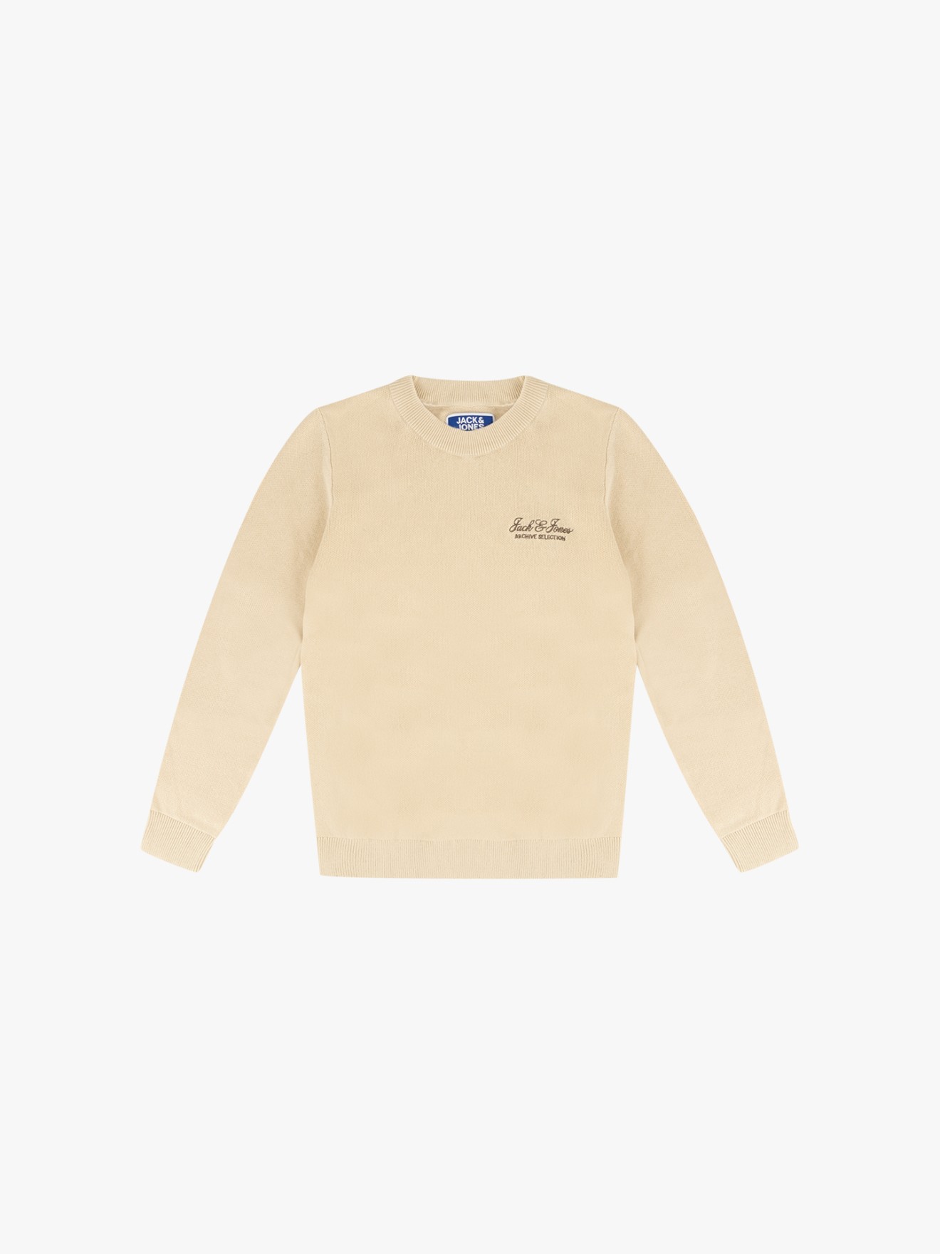 Camisola de Malha com Gola Redonda