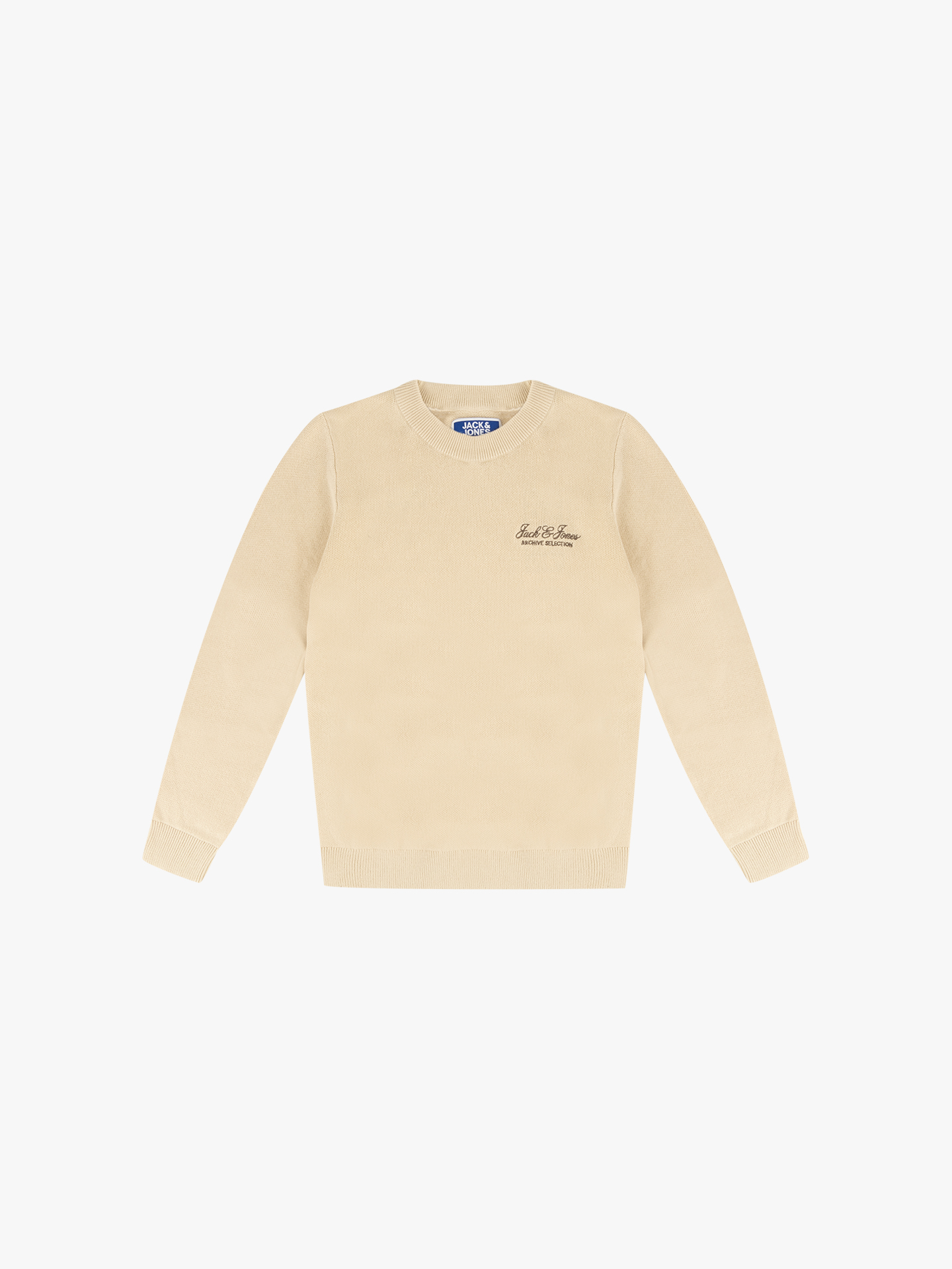 Camisola de Malha com Gola Redonda