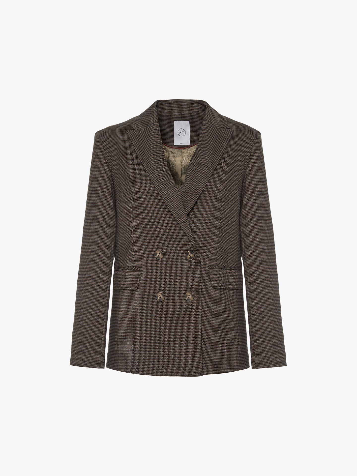 Blazer com Abotoamento Duplo