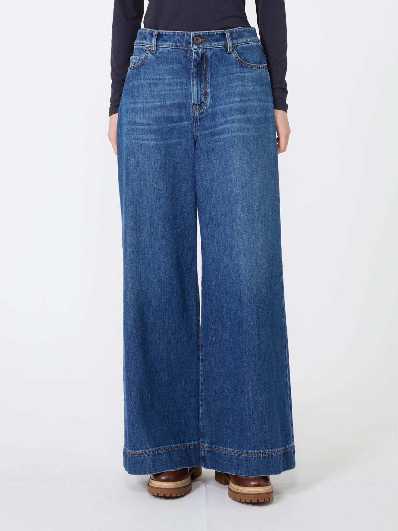 Calças de Ganga Wide Leg WKDCIRO