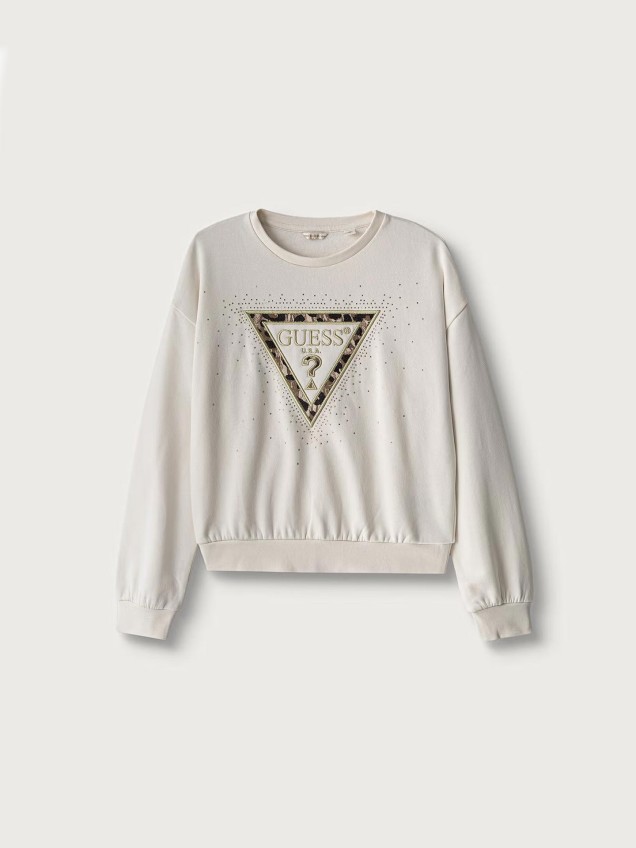 Sweatshirt com Gola Redonda