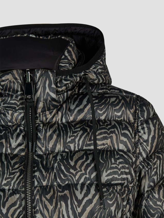 Parka Acolchoada Reversível
