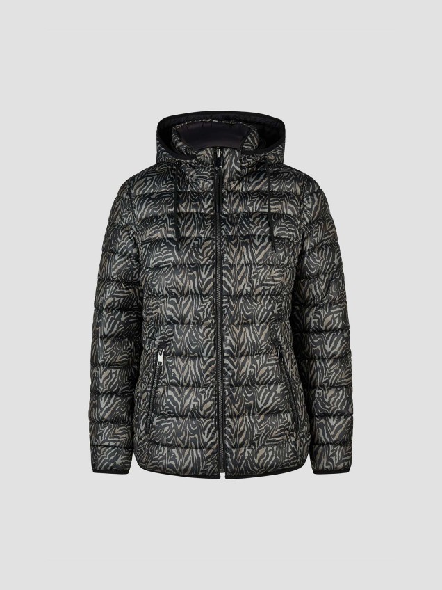 Parka Acolchoada Reversível